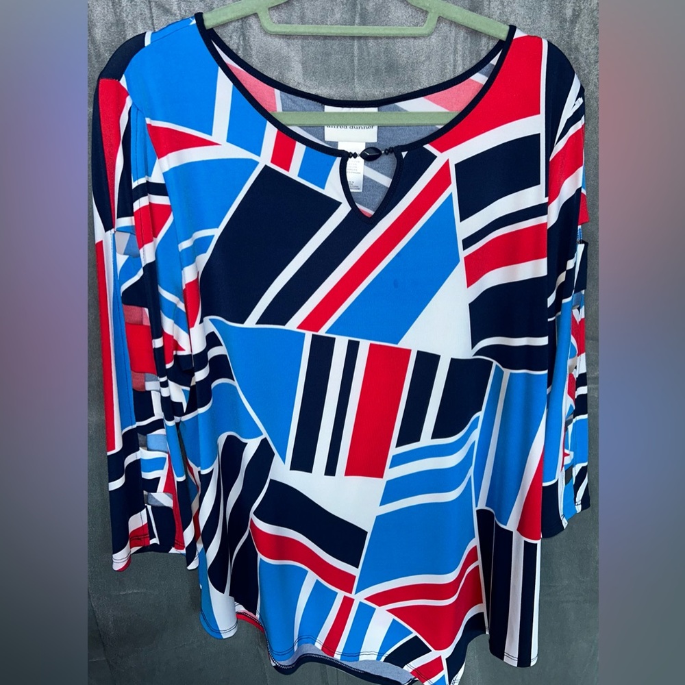 Alfred Dunner Blouse. XL